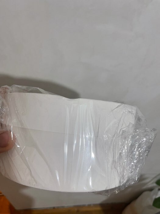 Фотография покупателя товара Коробка для макарун, кондитерская упаковка тубус с окном «Белый», 16 х 16 х 7 см
