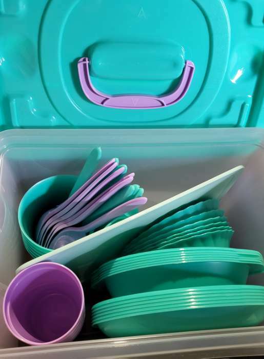Фотография покупателя товара Набор посуды на 6 персон «Все за стол», 44 предметов, цвет микс - Фото 1