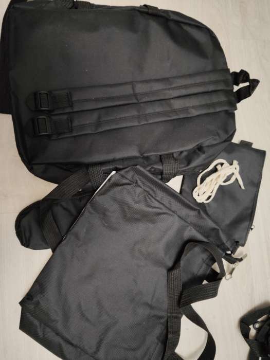 Фотография покупателя товара Рюкзак на молнии, сумка - шоппер, пенал, сумка, монетница, чёрный - Фото 1