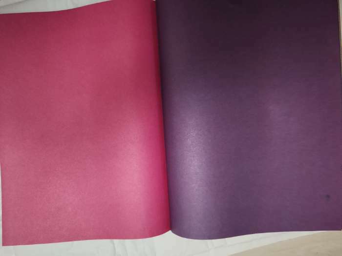 Фотография покупателя товара Цветная бумага, А4, 16 листов, 16 цветов, немелованная, двусторонняя, на скрепке, 48 г/м², «Холодное сердце» - Фото 3