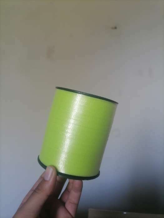 Фотография покупателя товара Лента упаковочная для декора, подарков и шаров, красная, 0.5 см × 500 м - Фото 3