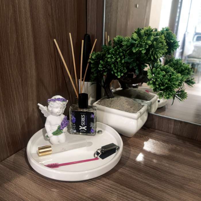 Фотография покупателя товара Фигурка полистоун «Белоснежный ангел с лавандой, в венке из лаванды», 10.2×6.8×5.3 см, МИКС - Фото 1