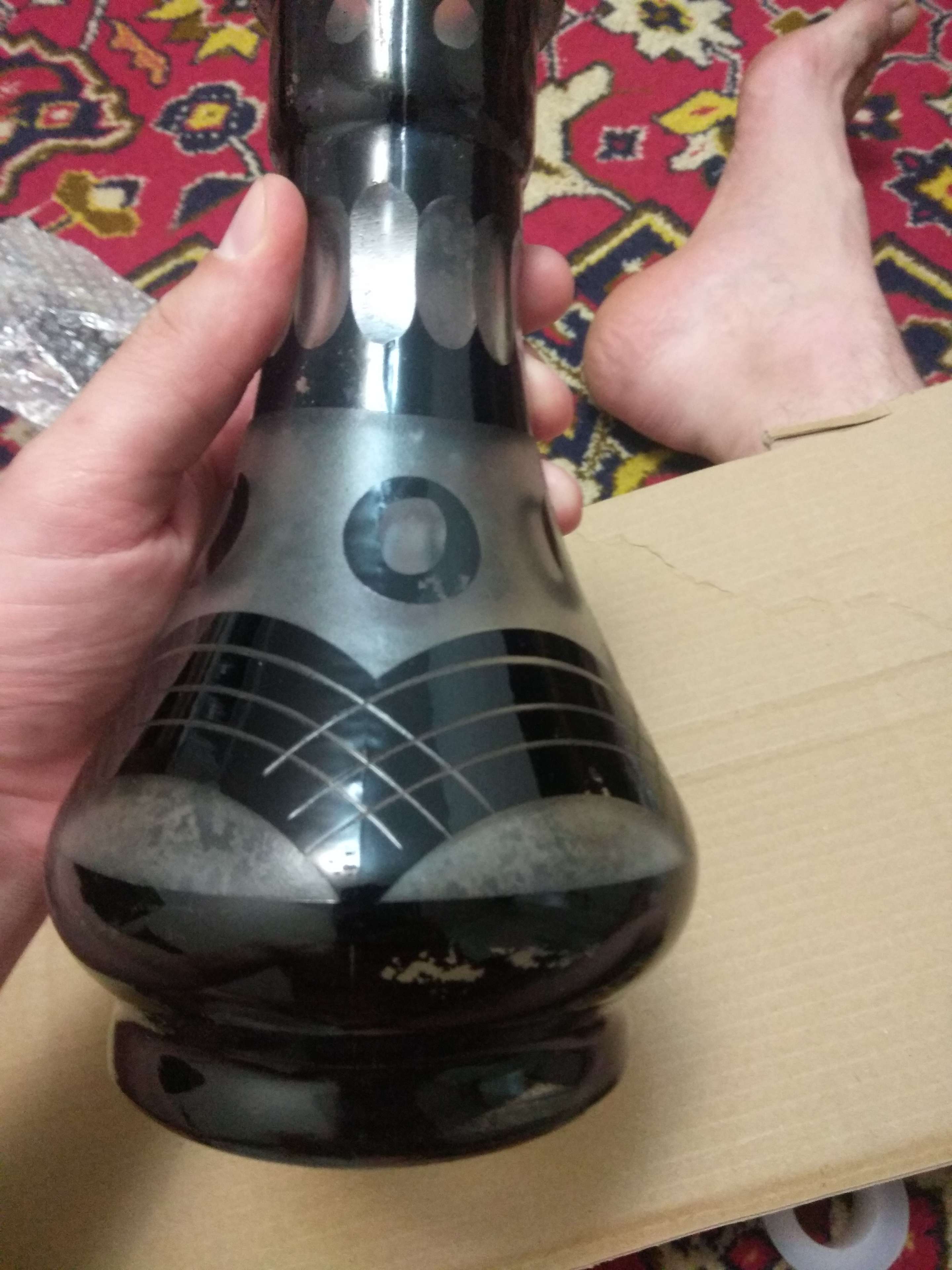 Фотография покупателя товара Кальян "Мосба", 51 см, 1 трубка, черный - Фото 6