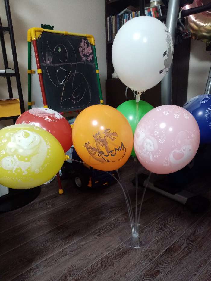 Фотография покупателя товара Подставка для воздушных шаров, 7 палочек и держателей - Фото 39