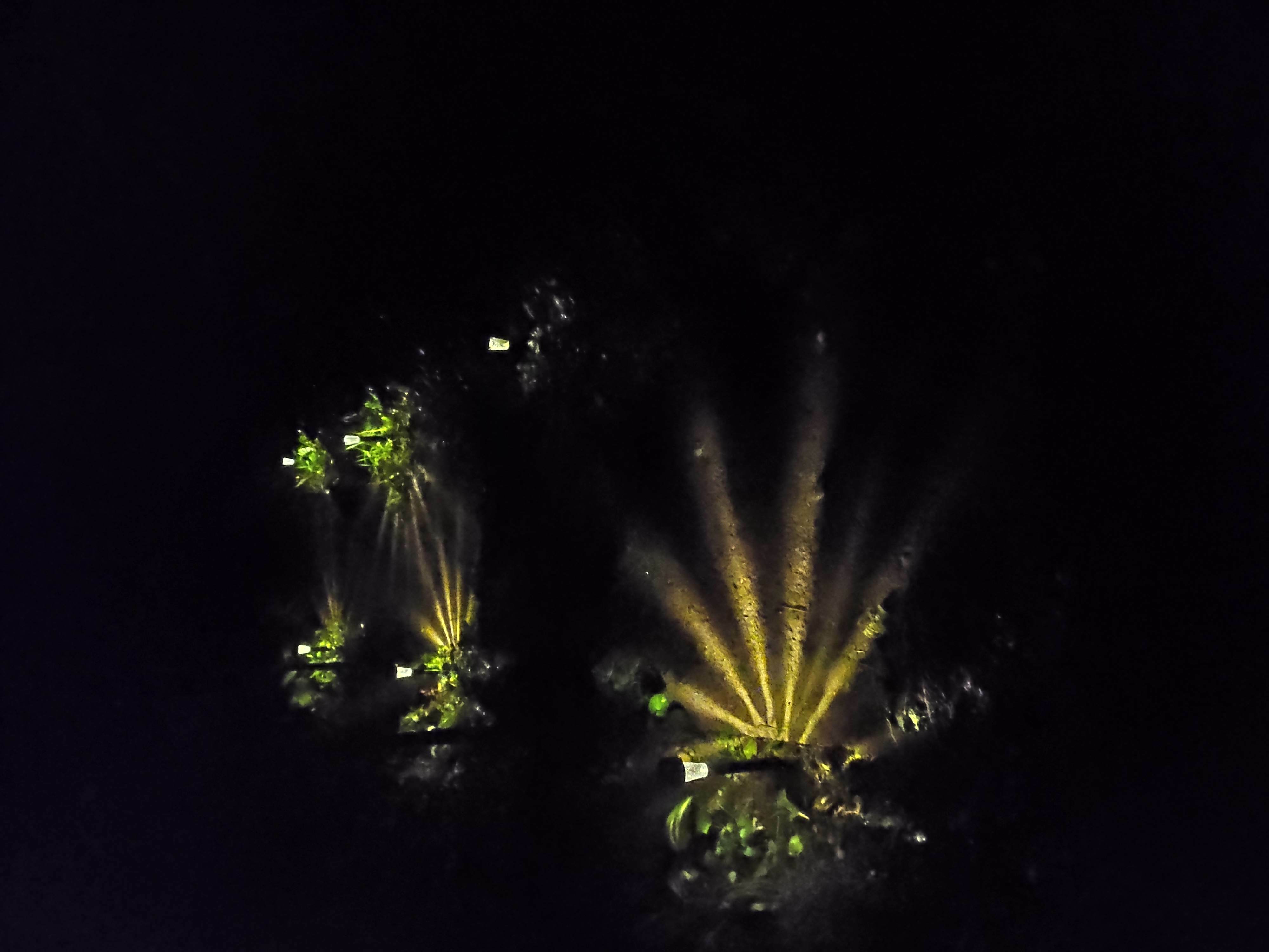 Фотография покупателя товара Садовый светильник на солнечной батарее «Трапеция», 4.5 × 30 × 4.5 см, 1 LED, свечение тёплое белое