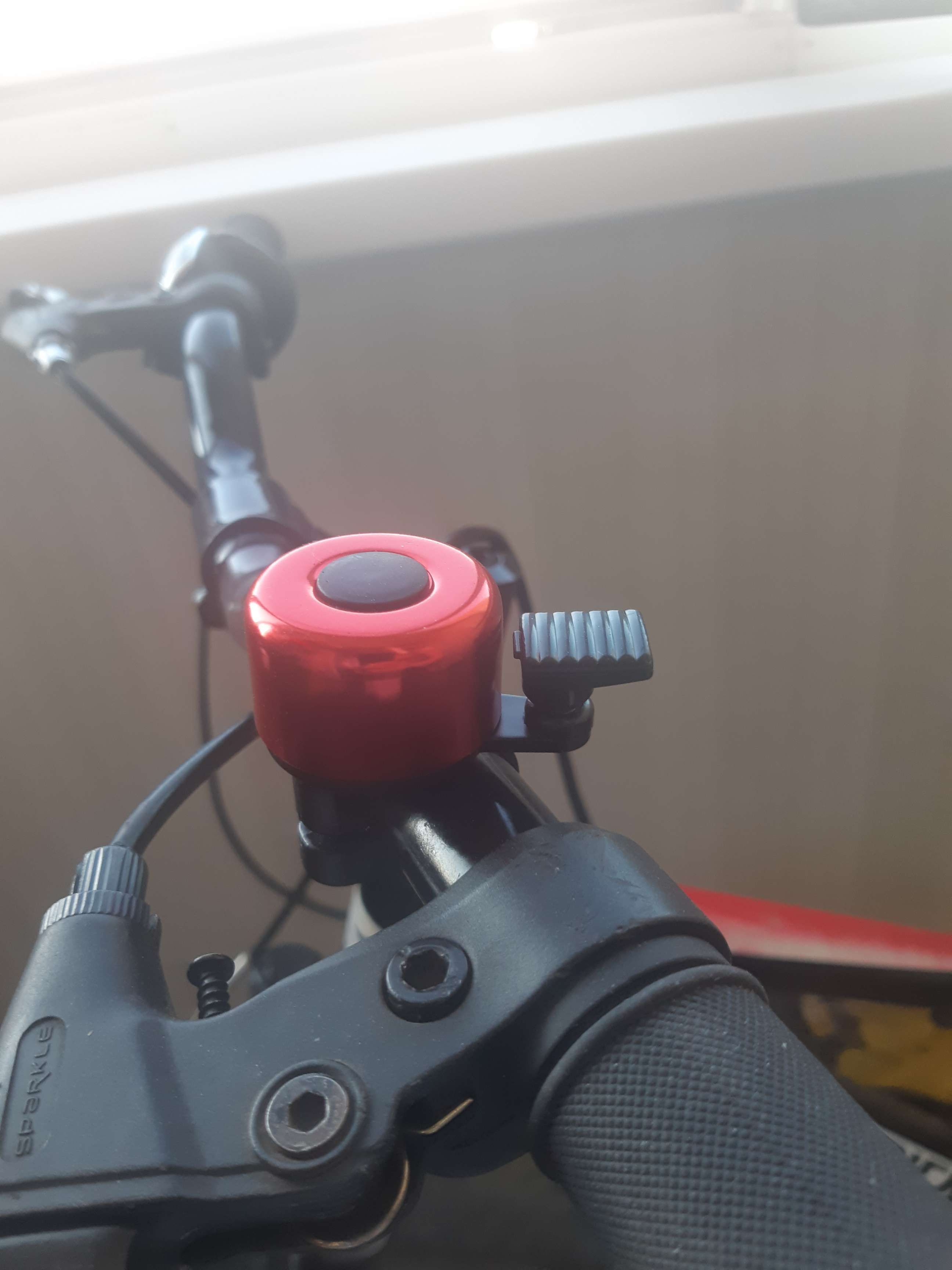 Фотография покупателя товара Звонок велосипедный STG 11А-09, ударный, цвет красный - Фото 1