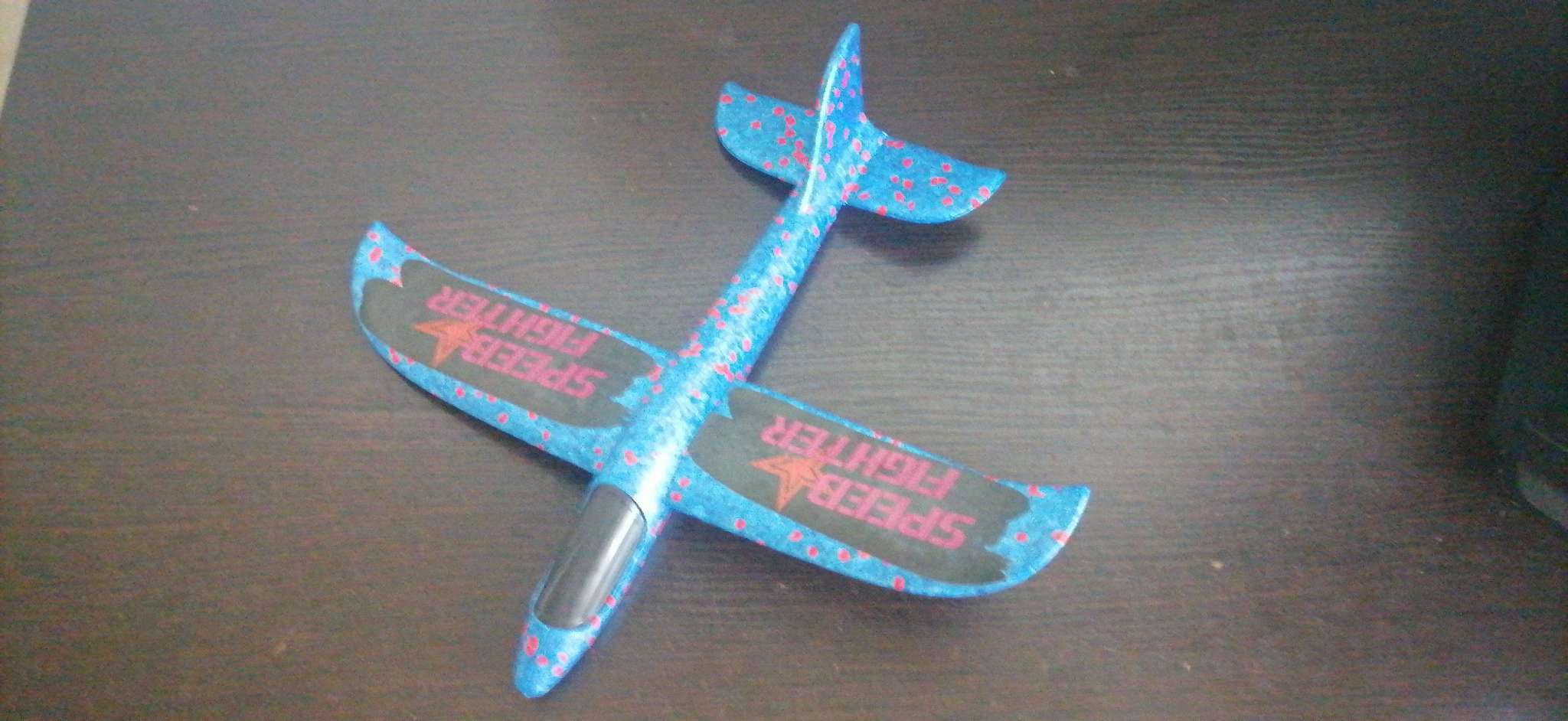 Фотография покупателя товара Самолёт Speed fighter, цвета МИКС - Фото 1