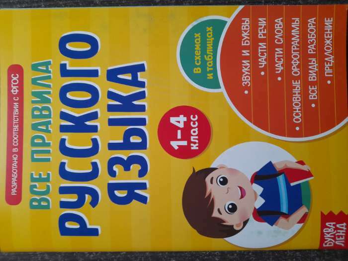 Фотография покупателя товара Сборник для 1–4 классов «Все правила математики», 44 стр. - Фото 11