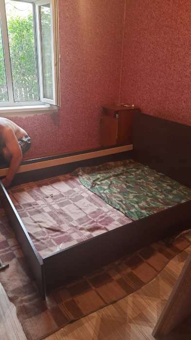 Фотография покупателя товара Кровать двуспальная 1600х2000, Венге/Сосна Лоредо