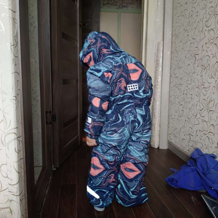Фотография покупателя товара Комбинезон для мальчика, цвет синий, рост 116 см - Фото 2