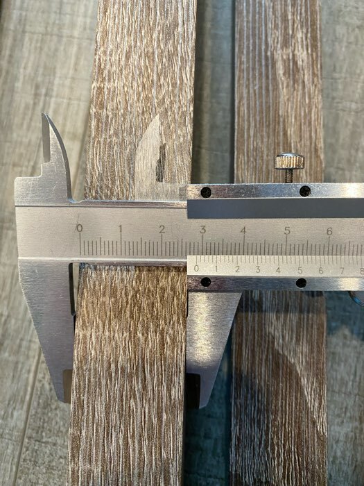 Фотография покупателя товара Интерьерная рейка МДФ «Милана», 2700×30×20 мм, цвет дуб винтаж - Фото 1