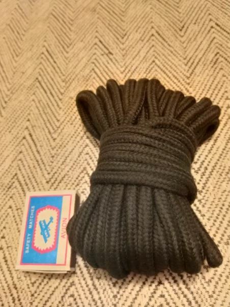 Фотография покупателя товара Мягкая веревка для бондажа БДСМ шибари, черная, 5 м - Фото 2
