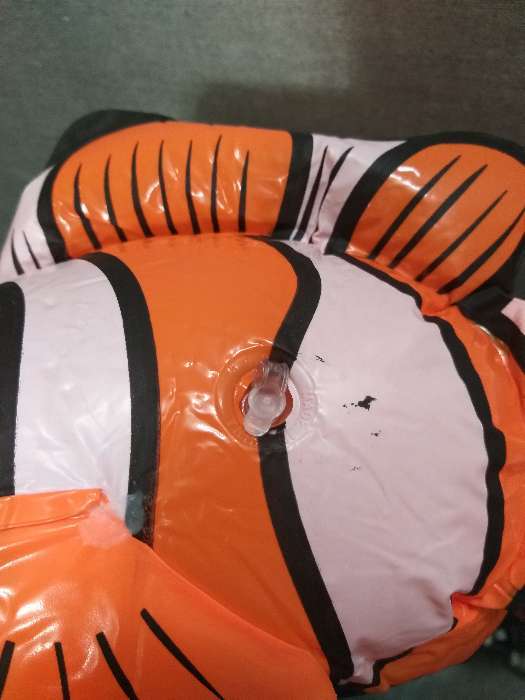 Фотография покупателя товара Игрушка надувная «Рыбка», 40 см, цвет МИКС - Фото 6