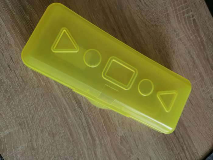 Фотография покупателя товара Пенал - футляр Calligrata «Школьный», 80×205×38 мм, полупрозрачный. пластиковый, МИКС - Фото 3