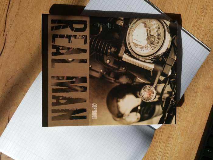 Фотография покупателя товара Тетрадь 48 листов в клетку Calligrata Real Man, обложка мелованный картон, блок офсет, МИКС