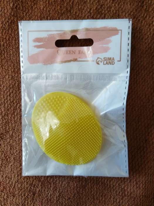 Фотография покупателя товара Щётка для умывания «Овал» на присоске, 6.3×5 см, МИКС - Фото 5