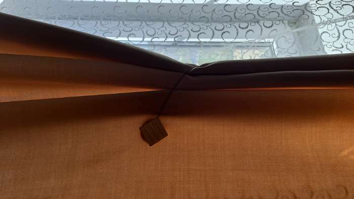 Фотография покупателя товара Подхват для штор «Круг и Квадрат», 4 × 4 см, цвет молочный - Фото 3