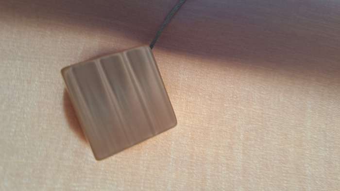 Фотография покупателя товара Подхват для штор «Круг и Квадрат», 4 × 4 см, цвет молочный - Фото 2