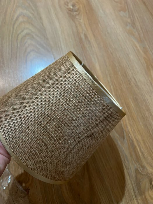 Фотография покупателя товара Лампа настольная 16305/1BR E14 40 Вт светлое дерево 20×20×31 см - Фото 1