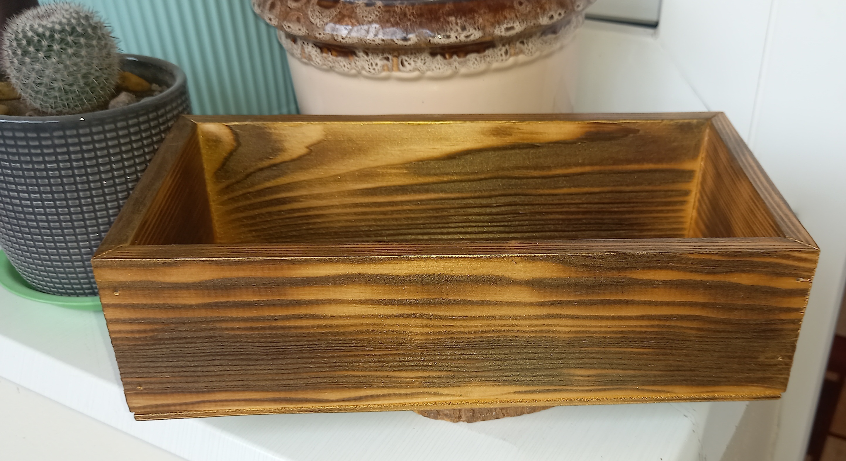 Фотография покупателя товара Салфетница деревянная, без покрытия, 24×11×7 см - Фото 4