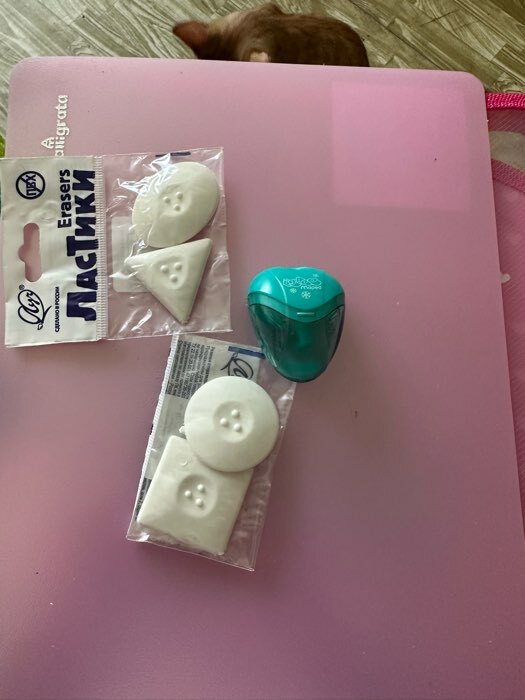 Фотография покупателя товара Точилка 1 отверстие с контейнером Maped I-Gloo, микс - Фото 1