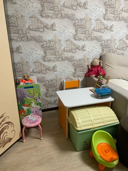 Фотография покупателя товара Комплект детской мебели «Бело-лимонный» - Фото 2