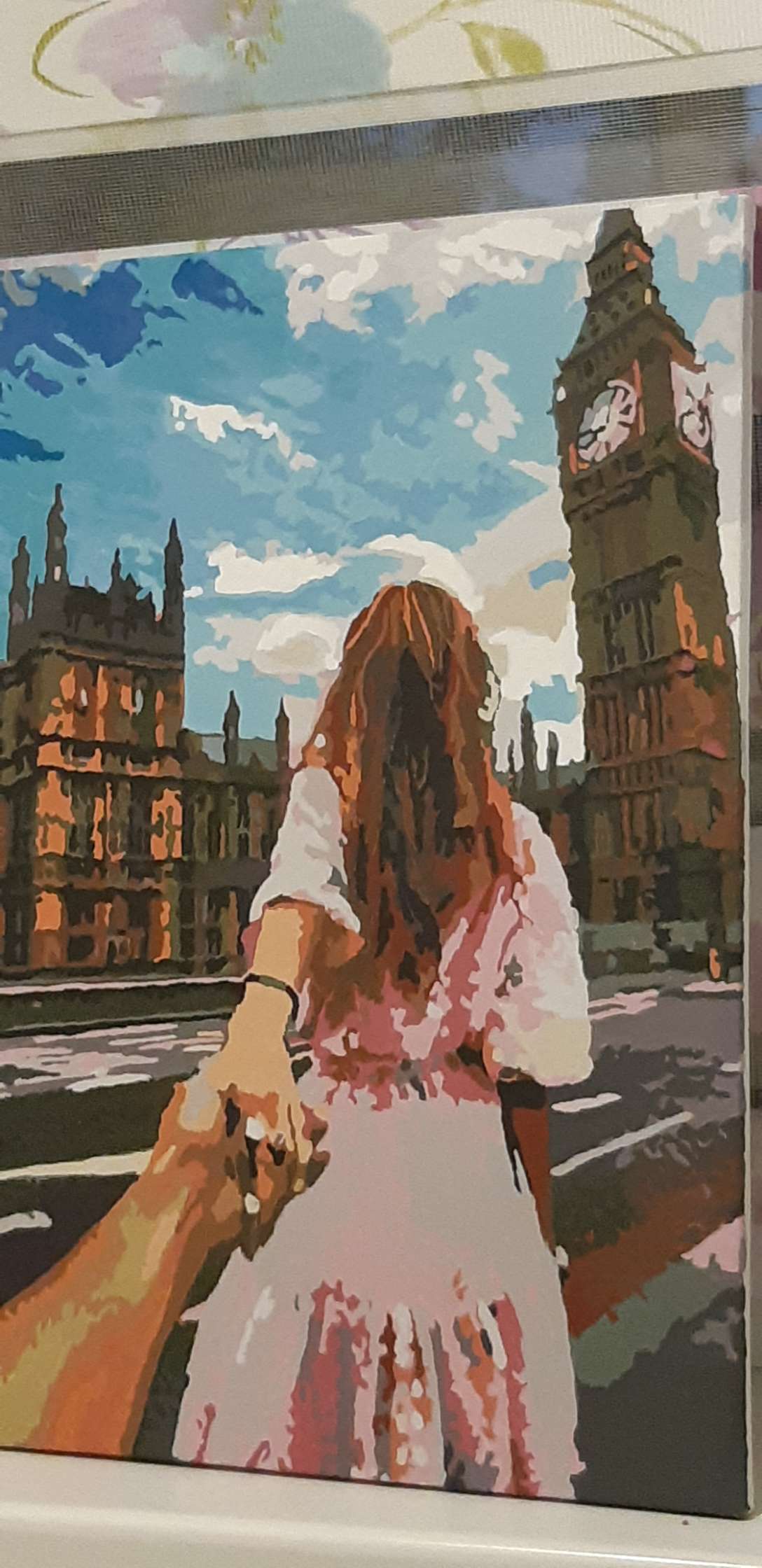 Фотография покупателя товара Картина по номерам «Следуй за мной - Лондон» 40х50 см - Фото 2