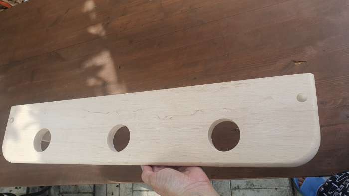 Фотография покупателя товара Полочка для веника из ольхи - Фото 2