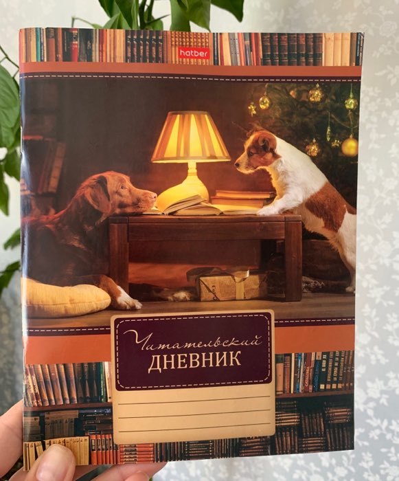 Фотография покупателя товара Читательский дневник А5, 48 листов, на скрепке "Путешествие друзей", оригинальный блок