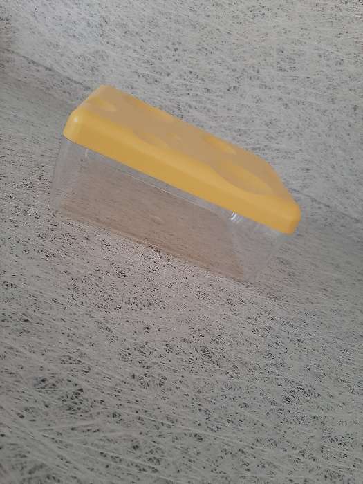Фотография покупателя товара Контейнер для сыра, 16×11×7 см, цвет жёлтый - Фото 7