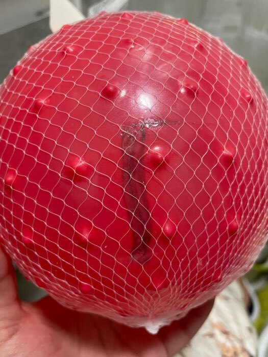 Фотография покупателя товара Мяч массажный, d=16 см, 35 г, цвета МИКС - Фото 6