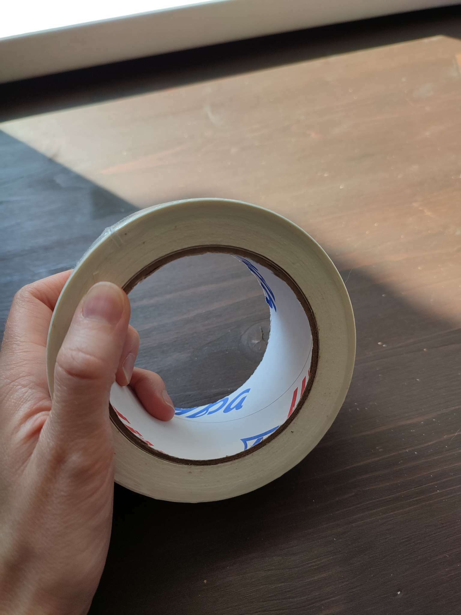 Фотография покупателя товара Лента малярная ТУНДРА, самоклеящаяся, бумажная основа, 120 мкм, 48 мм × 50 м - Фото 1