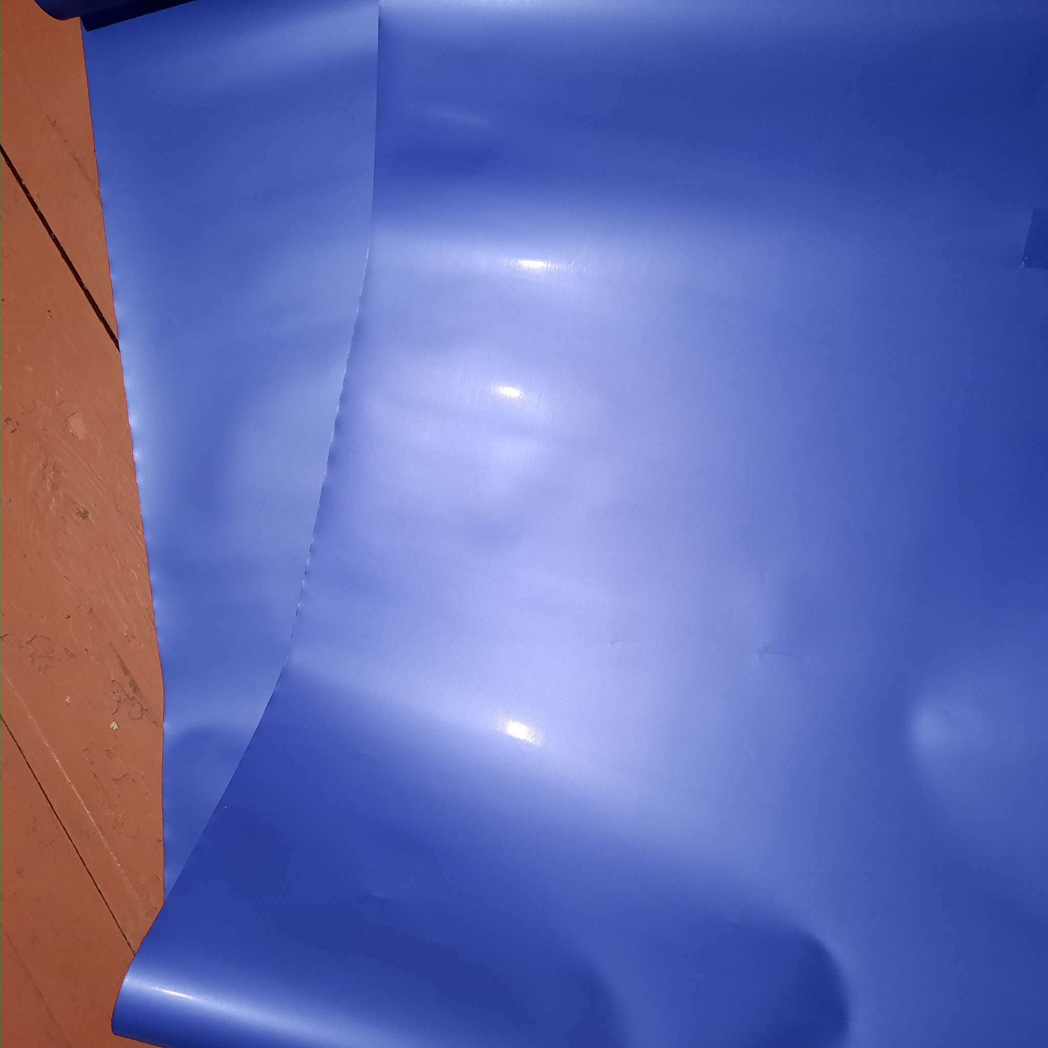 Фотография покупателя товара Пленка матовая, базовые цвета, синяя, 0,5 х 10 м, 65 мкм - Фото 3