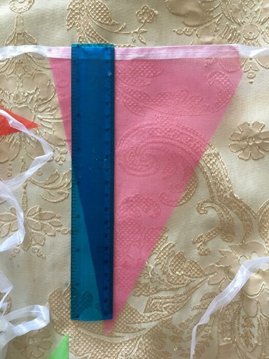 Фотография покупателя товара Гирлянда-флажки, длина 80 м, 16×26 см, 150 флагов - Фото 19