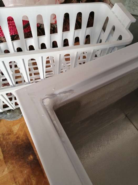 Фотография покупателя товара Морозильный ларь "Бирюса" 455КХ, 420 л, 2 корзины, глухая крышка, белый - Фото 1