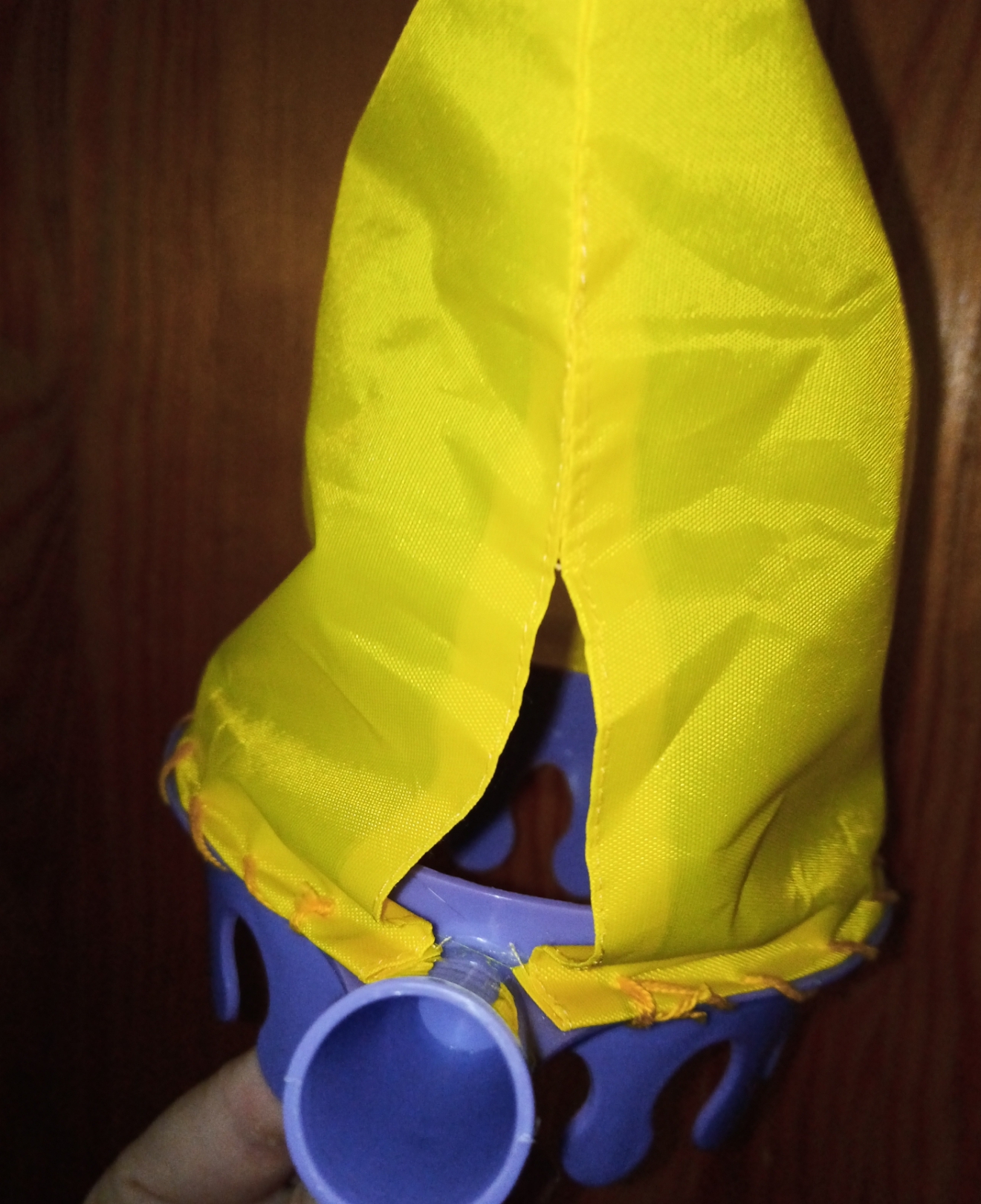 Фотография покупателя товара Плодосборник с мешком, под черенок 24 мм, цвет МИКС, «Яблоко» - Фото 1