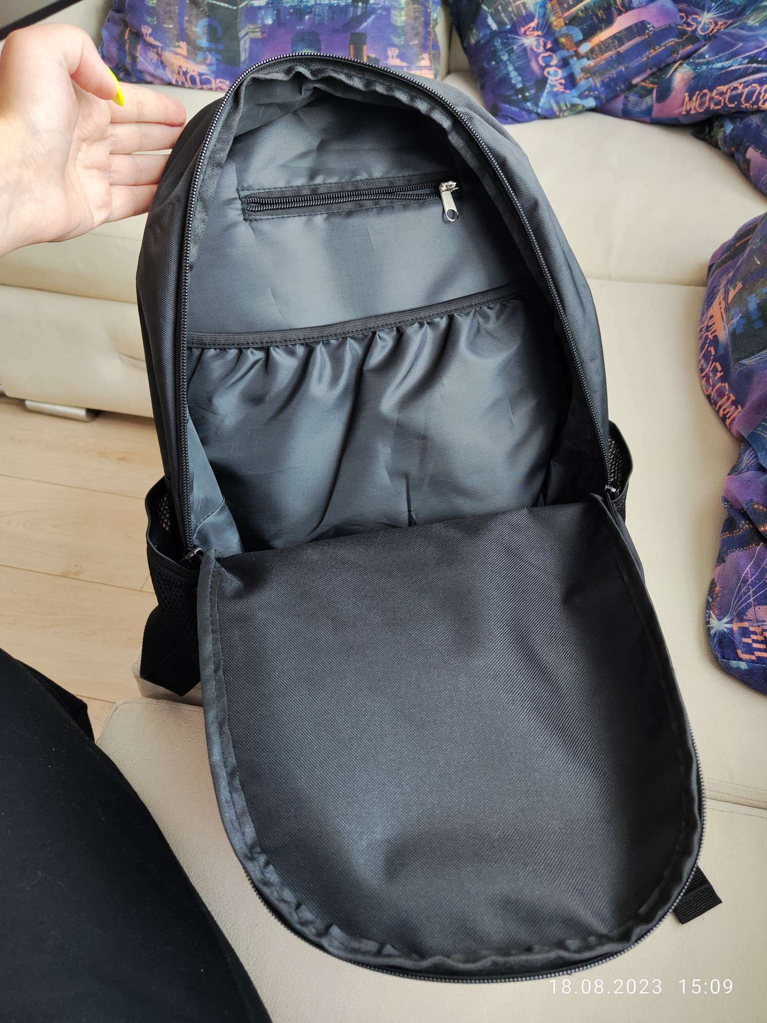 Фотография покупателя товара Рюкзак школьный 42 х 30 х 20 см, эргономичная спинка, Hatber Sreet, Pixels, чёрный/зелёный NRk_78121 - Фото 4