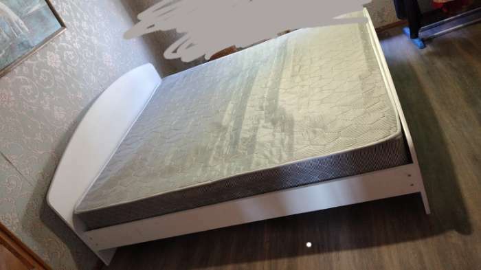 Фотография покупателя товара Кровать на уголках №2, 1800х2000, цвет белый