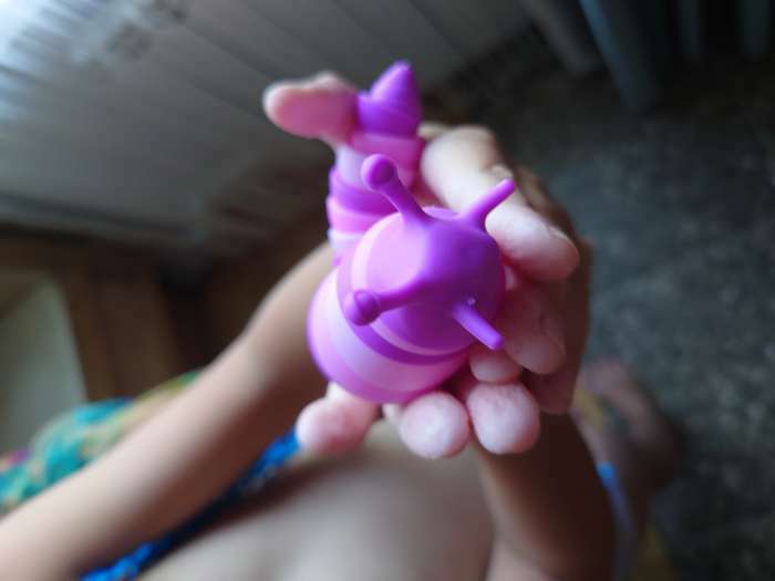 Фотография покупателя товара Развивающая игрушка «Гусеница», цвета МИКС - Фото 4