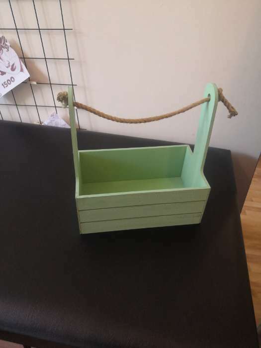 Фотография покупателя товара Подарочный ящик «Прованс», деревянный, ручка - канат, бежевый, набор 2 шт. - Фото 22