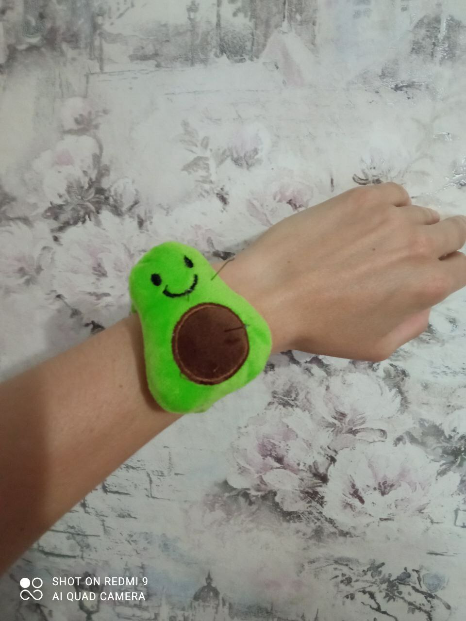 Фотография покупателя товара Игольница на браслете «Авокадо», 23 × 5,5 см, цвет зелёный