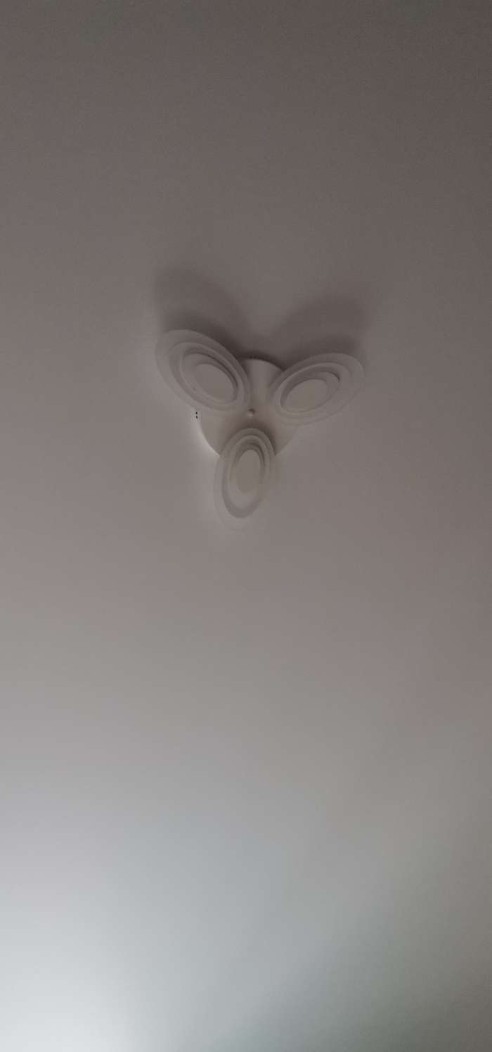 Фотография покупателя товара Люстра 114К006992 LED 50 Вт белый 55×55×10 см - Фото 6