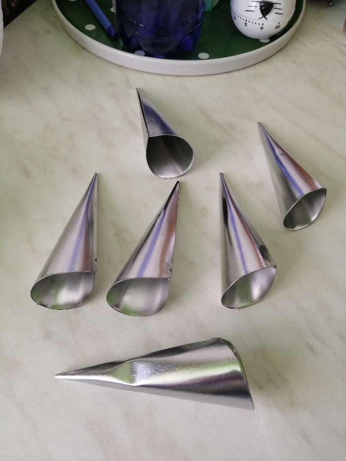 Фотография покупателя товара Набор форм для круассанов и трубочек Доляна, 5 шт, 11×3 см - Фото 36