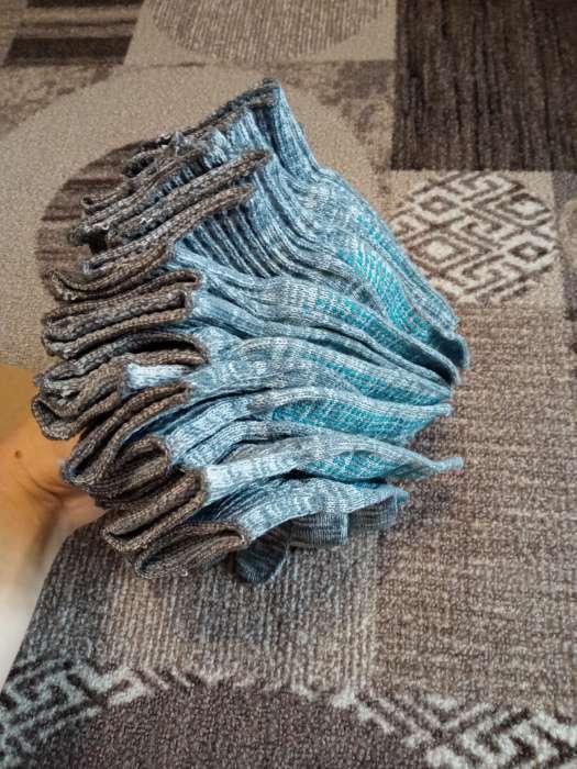 Фотография покупателя товара Перчатки рабочие, хб, вязка 10 класс, 5 нитей, размер 9, с ПВХ точками, серые, Greengo - Фото 2