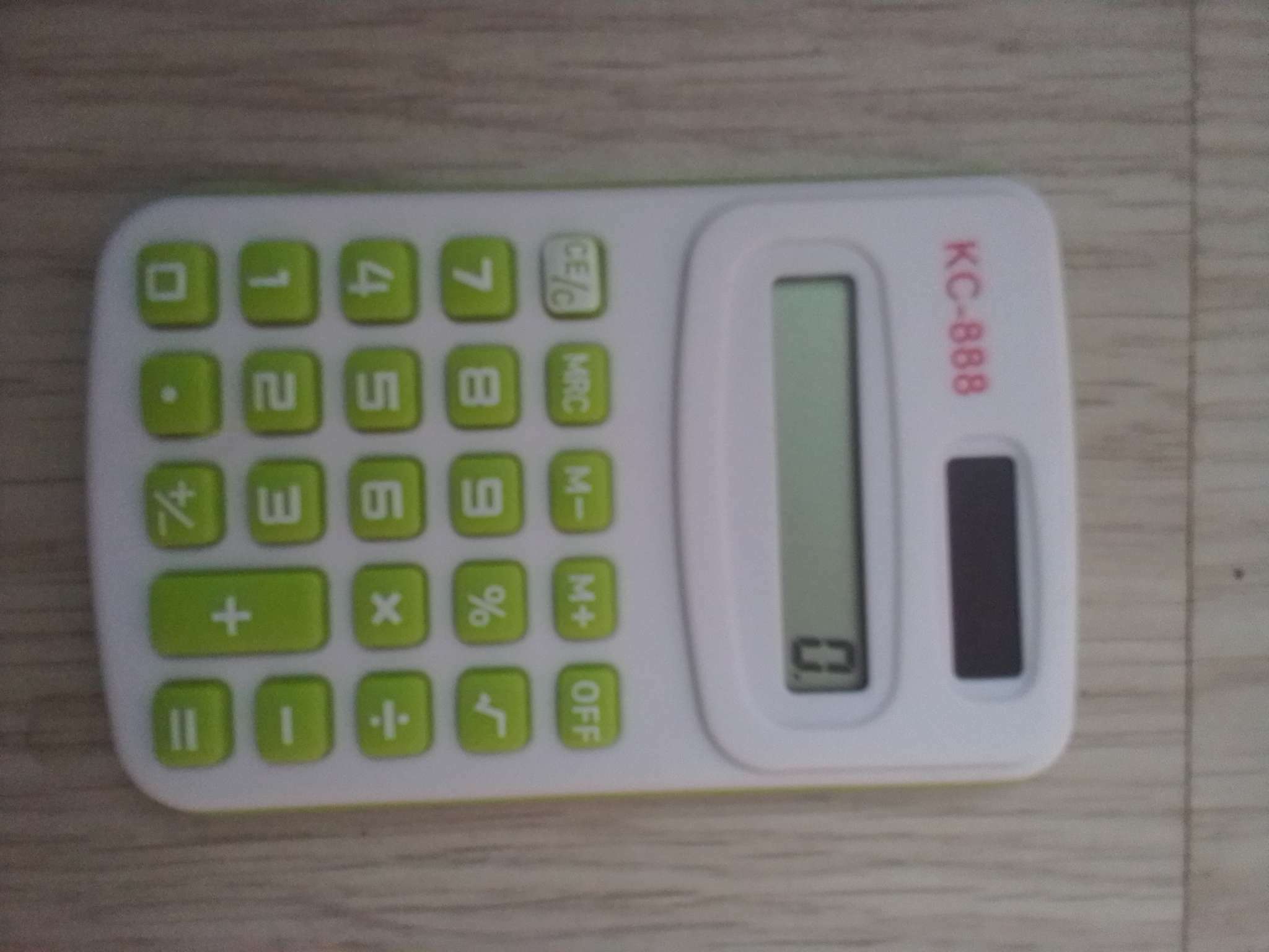 Фотография покупателя товара Калькулятор карманный с цветными кнопками, 8 - разрядный, МИКС - Фото 4