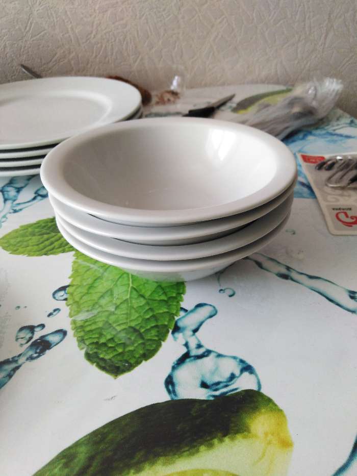 Фотография покупателя товара Салатник Добрушский завод «Тренд», 350 мл, d=16 см, фарфор, белый - Фото 3