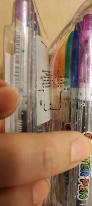 Фотография покупателя товара Набор гелевых ручек, 6 цветов, металлик, корпус с рисунком, в блистере на кнопке - Фото 22