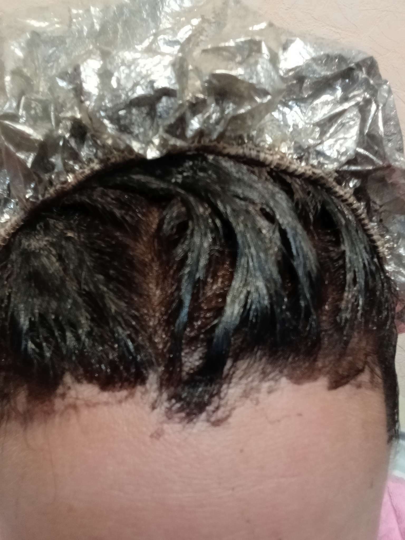 Фотография покупателя товара Cтойкая крем-краска для волос Effect Сolor тон черный, 50 мл - Фото 1