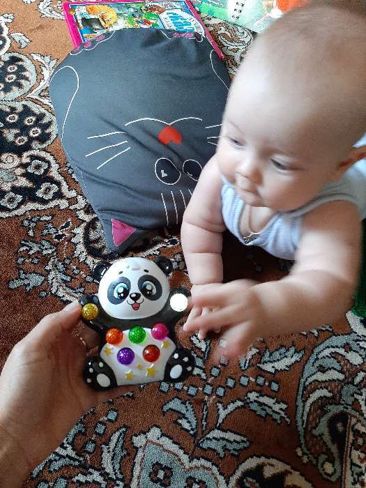 Фотография покупателя товара Музыкальная игрушка «Лучший друг: Панда», световые и звуковые эффекты
