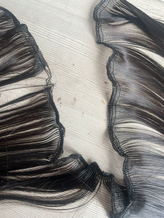 Фотография покупателя товара Волосы - тресс для кукол «Прямые» длина волос: 25 см, ширина:100 см, цвет № 6А - Фото 1
